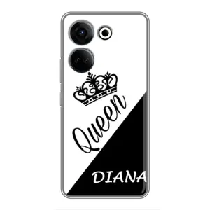Именные  Женские Чехлы для Tecno Camon 20 Pro (DIANA)
