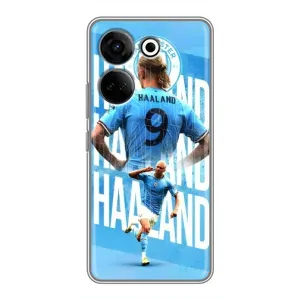 Чехлы с принтом для Tecno Camon 20 Pro Футболист (Erling Haaland)