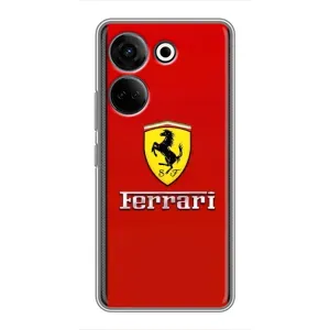 Чехол с рисунком «Ferrari Logo» для TECNO Camon 20 Pro