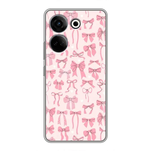 Чохол з малюнком «Фон бантики» для TECNO Camon 20 Pro Чохол з малюнком «Фон бантики» для TECNO Camon 20 Pro