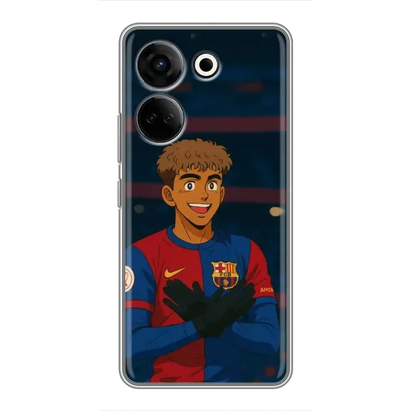 Чехол с рисунком «Футболист Ямаль» для TECNO Camon 20 Pro Чехол с рисунком «Футболист Ямаль» для TECNO Camon 20 Pro