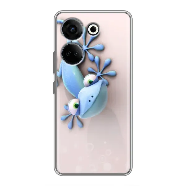 Чехол с рисунком «Геккон» для TECNO Camon 20 Pro Чехол с рисунком «Геккон» для TECNO Camon 20 Pro