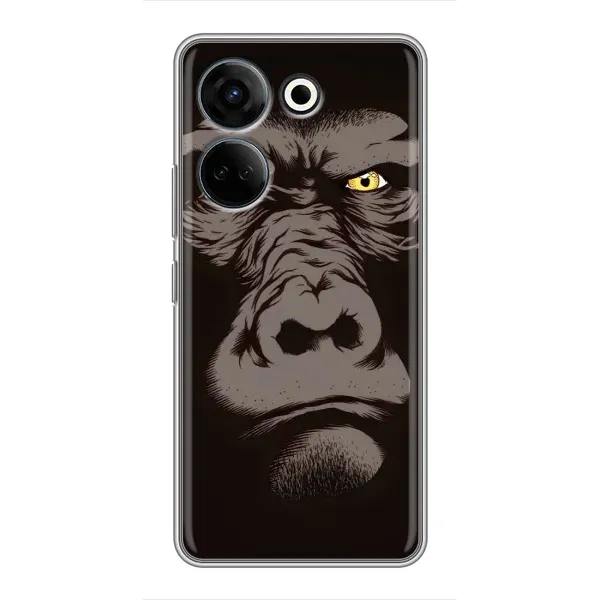 Чехол с рисунком «Горилла» для TECNO Camon 20 Pro Чехол с рисунком «Горилла» для TECNO Camon 20 Pro