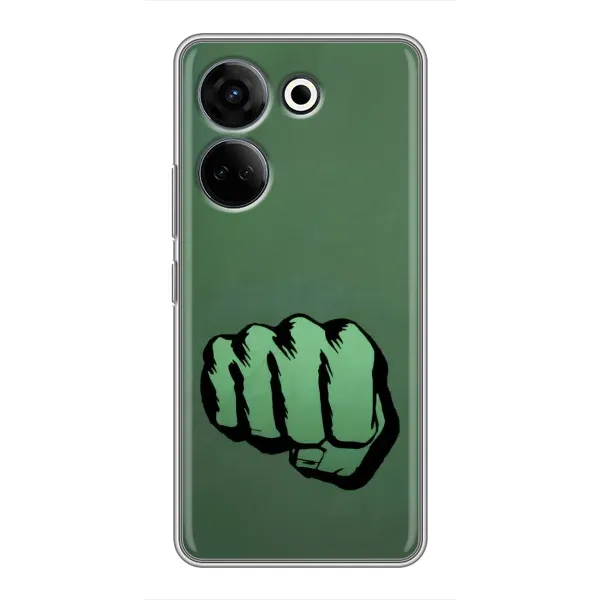 Чехол с рисунком «Халк» для TECNO Camon 20 Pro