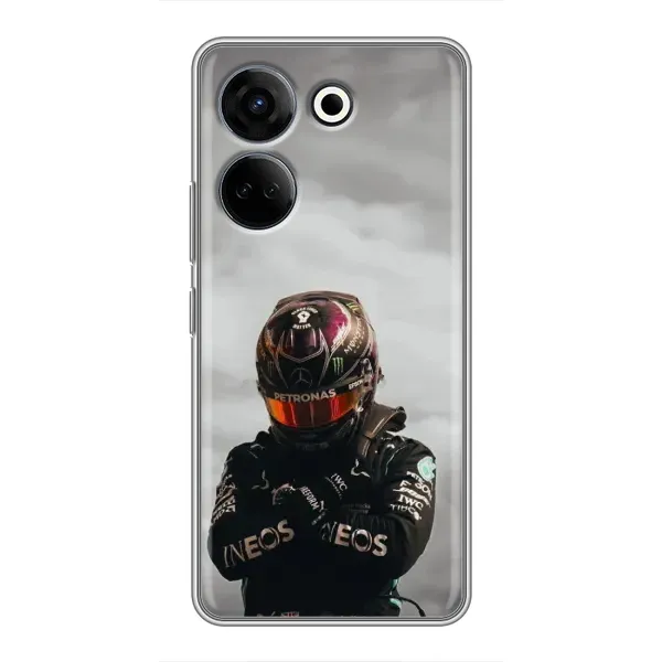 Чехол с рисунком «Хэмилтон 44» для TECNO Camon 20 Pro Чехол с рисунком «Хэмилтон 44» для TECNO Camon 20 Pro