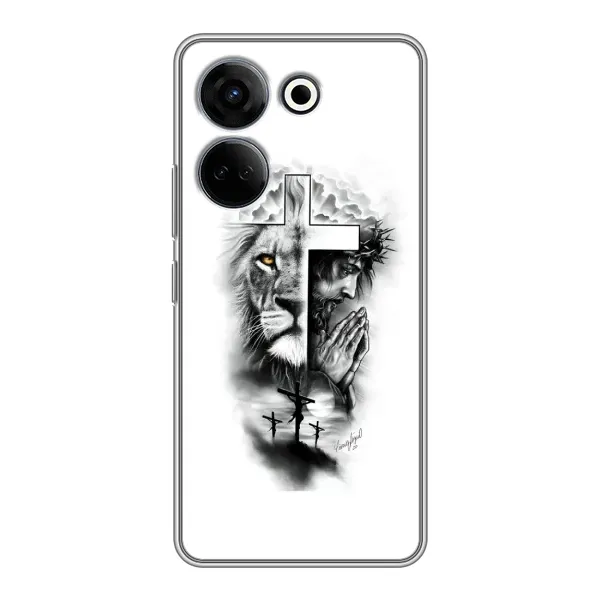 Чехол с рисунком «История Христа» для TECNO Camon 20 Pro Чехол с рисунком «История Христа» для TECNO Camon 20 Pro
