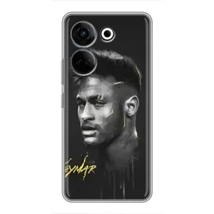 Силиконовый Чехол Tecno Camon 20 Pro (Junior Neymar)