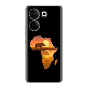 Літній Чохол на Tecno Camon 20 Pro (Карта)