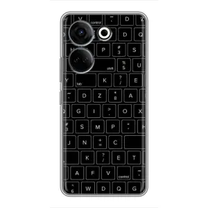 Чехол с рисунком «Клавиатура» для TECNO Camon 20 Pro