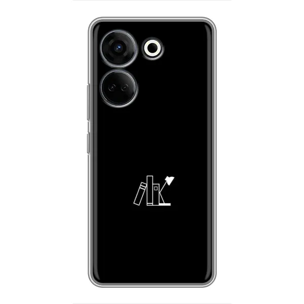 Чехол с рисунком «Книжки» для TECNO Camon 20 Pro Чехол с рисунком «Книжки» для TECNO Camon 20 Pro