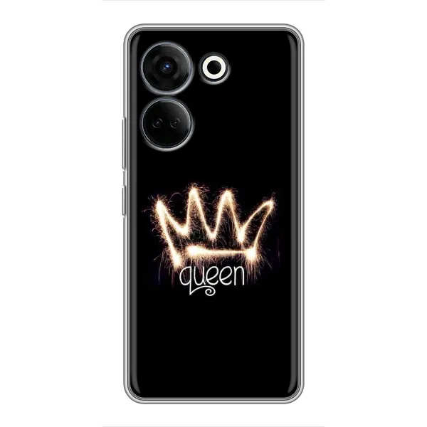 Чехол с рисунком «Корона» для TECNO Camon 20 Pro Чехол с рисунком «Корона» для TECNO Camon 20 Pro