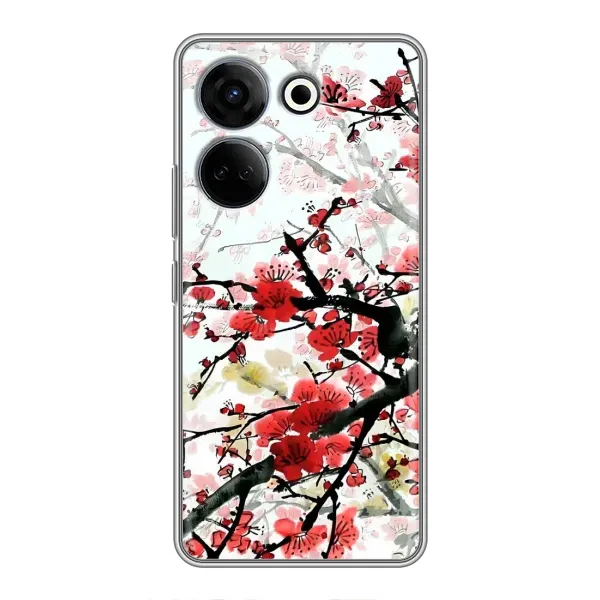 Чехол с рисунком «Красивая Сакура» для TECNO Camon 20 Pro Чехол с рисунком «Красивая Сакура» для TECNO Camon 20 Pro