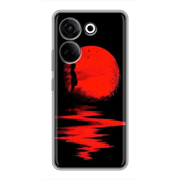 Чехол с рисунком «Красный Закат» для TECNO Camon 20 Pro Чехол с рисунком «Красный Закат» для TECNO Camon 20 Pro