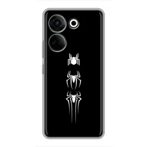 Чохол Супергерой Людина Павук на Tecno Camon 20 Pro (Лого павука)