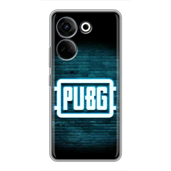 Чехол с рисунком «Лого PUBG» для TECNO Camon 20 Pro Чехол с рисунком «Лого PUBG» для TECNO Camon 20 Pro