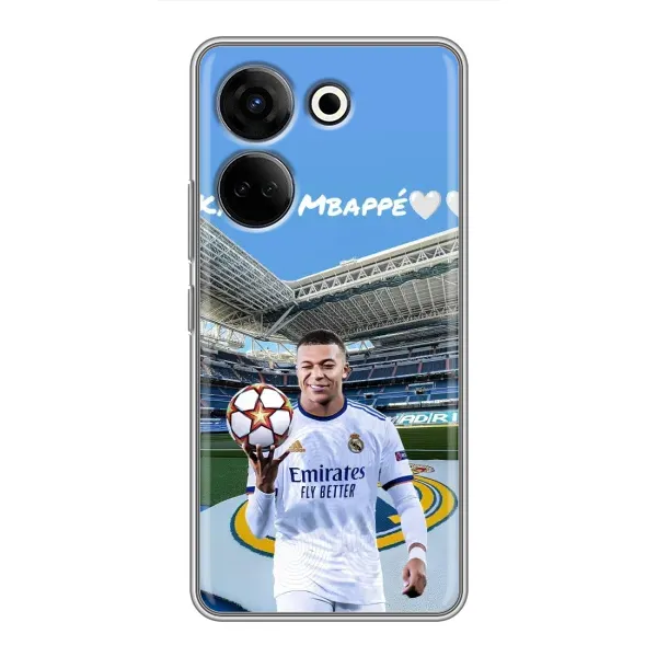Чохол з малюнком «Mbappe Real» для TECNO Camon 20 Pro Чохол з малюнком «Mbappe Real» для TECNO Camon 20 Pro