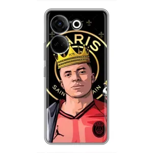 Чохол (TPU) з Футболістом на Tecno Camon 20 Pro (Mbappe King)
