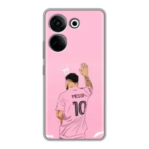 Чехлы Лео Месси в Майами на Tecno Camon 20 Pro (Месси Маями)