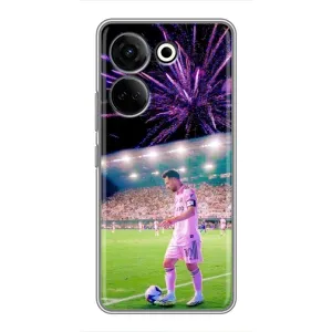 Чехлы Лео Месси в Майами на Tecno Camon 20 Pro (Месси в Майами)