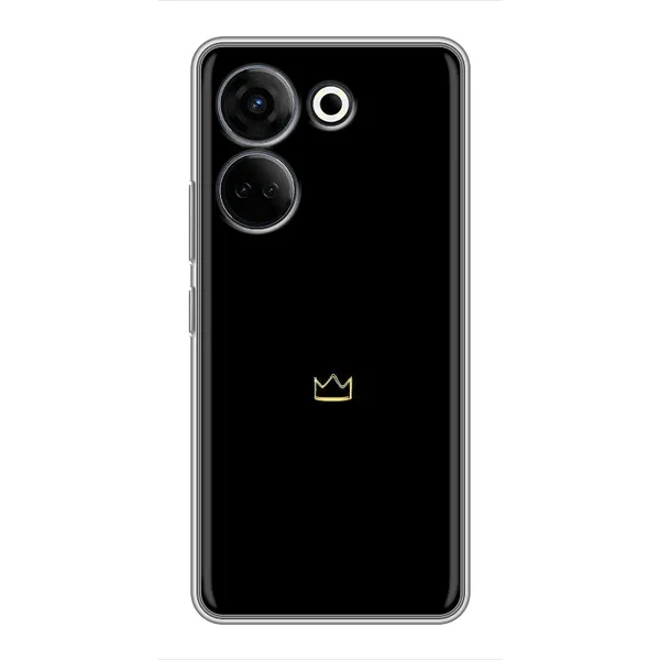Чехол с рисунком «Мини корона» для TECNO Camon 20 Pro Чехол с рисунком «Мини корона» для TECNO Camon 20 Pro