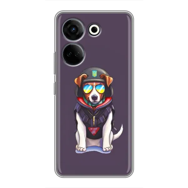 Чехол с рисунком «Модный Патрон» для TECNO Camon 20 Pro Чехол с рисунком «Модный Патрон» для TECNO Camon 20 Pro