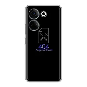 Чехол с рисунком «Ошибка 404» для TECNO Camon 20 Pro