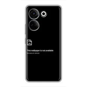 Чехол с рисунком «Ошибка» для TECNO Camon 20 Pro