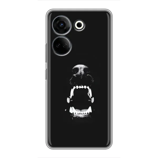 Чехол с рисунком «Пасть добермана» для TECNO Camon 20 Pro Чехол с рисунком «Пасть добермана» для TECNO Camon 20 Pro