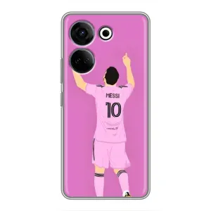 Чехлы Лео Месси в Майами на Tecno Camon 20 Pro (Празднование Месси)