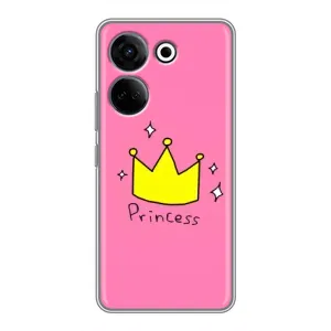 Чехол с рисунком «Princess» для TECNO Camon 20 Pro