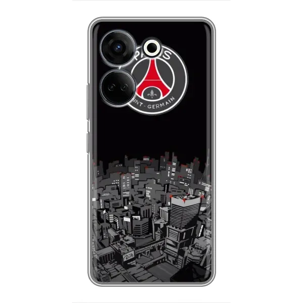 Чехол с рисунком «PSG» для TECNO Camon 20 Pro Чехол с рисунком «PSG» для TECNO Camon 20 Pro
