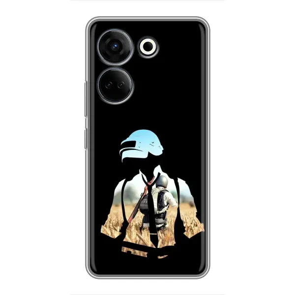 Чехол с рисунком «Пубг мен» для TECNO Camon 20 Pro Чехол с рисунком «Пубг мен» для TECNO Camon 20 Pro