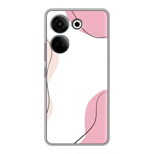Чехол с рисунком «Розовый фон» для TECNO Camon 20 Pro Чехол с рисунком «Розовый фон» для TECNO Camon 20 Pro