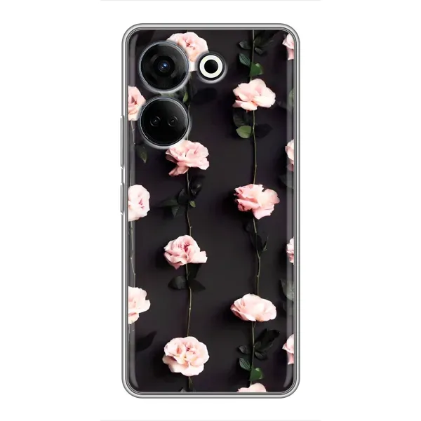 Чехол с рисунком «Розы» для TECNO Camon 20 Pro Чехол с рисунком «Розы» для TECNO Camon 20 Pro