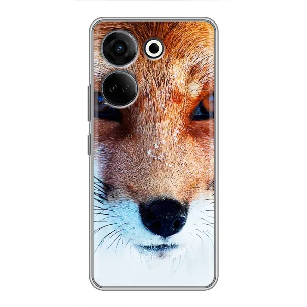Чехол с рисунком «Рыжая Лисичка» для TECNO Camon 20 Pro Чехол с рисунком «Рыжая Лисичка» для TECNO Camon 20 Pro