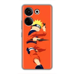Чохли з принтом НАРУТО на Tecno Camon 20 Pro (Силует Наруто)