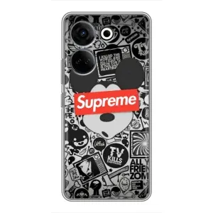 Чохол з малюнком «Supreme Маус» для TECNO Camon 20 Pro