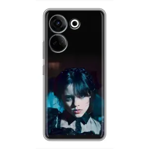 Чехлы с принтом Уэнсдей на Tecno Camon 20 Pro (Танец Уэнсдей)