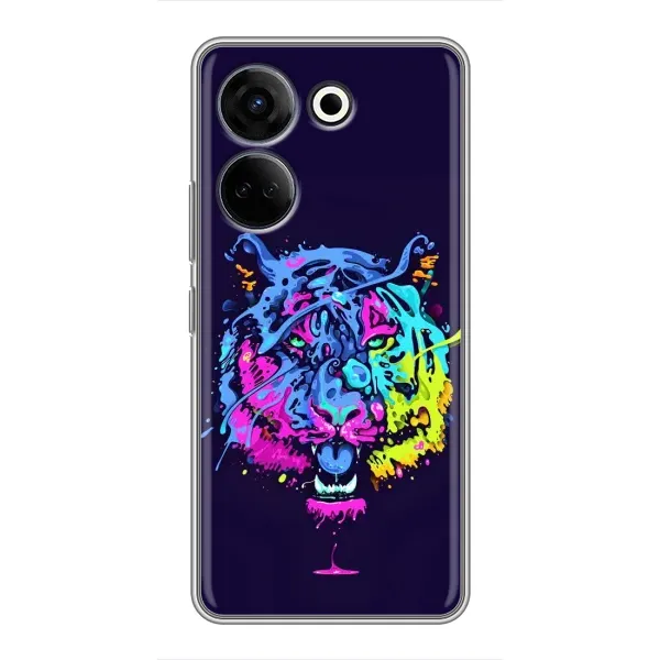 Чохол з малюнком «Тигр-Арт» для TECNO Camon 20 Pro Чохол з малюнком «Тигр-Арт» для TECNO Camon 20 Pro