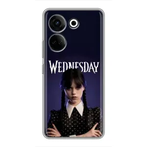 Чехлы с принтом Уэнсдей на Tecno Camon 20 Pro (Wednesdey)