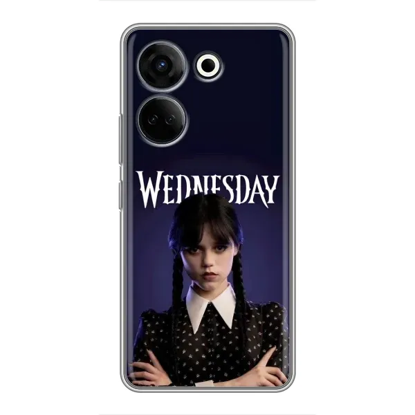 Чехол с рисунком «Wednesdey» для TECNO Camon 20 Pro Чехол с рисунком «Wednesdey» для TECNO Camon 20 Pro