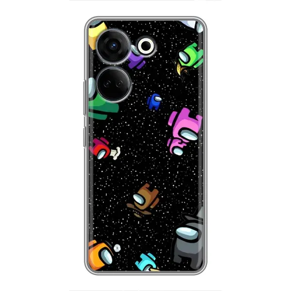 Чехол с рисунком «За бортом» для TECNO Camon 20 Pro Чехол с рисунком «За бортом» для TECNO Camon 20 Pro