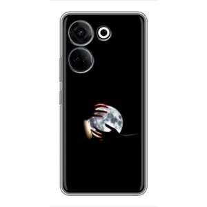 Чехол с рисунком «Земля» для TECNO Camon 20 Pro