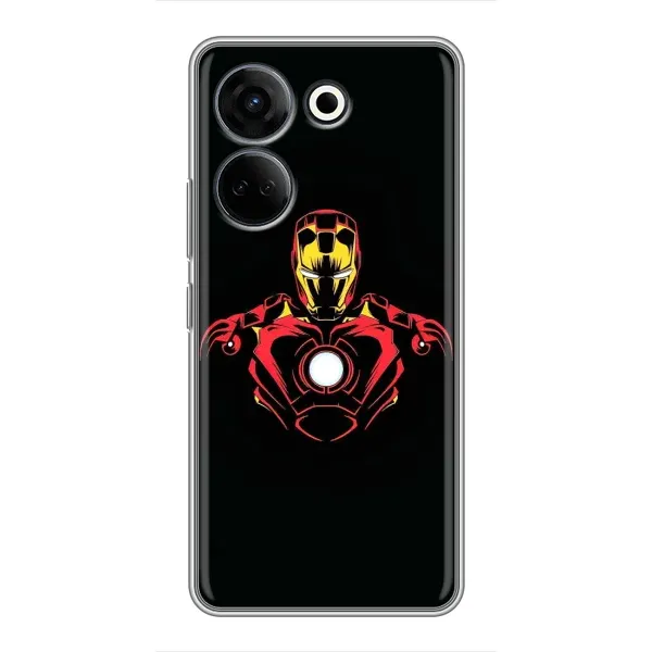 Чехол с рисунком «Железный человек» для TECNO Camon 20 Pro Чехол с рисунком «Железный человек» для TECNO Camon 20 Pro