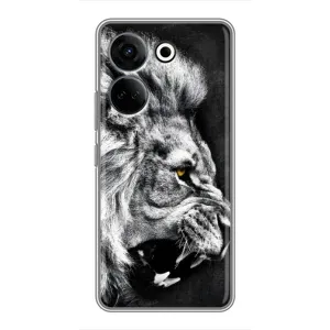 Чехол с картинкой на Tecno Camon 20 Pro (Злой ЛЕВ)