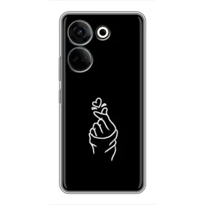 Чехлы (Знак сердечка) на Tecno Camon 20 Pro (Знак Сердечка)