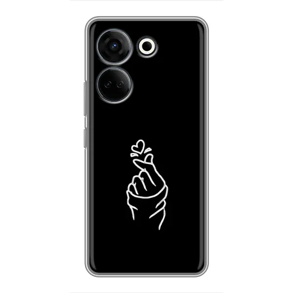 Чехол с рисунком «Знак Сердечка» для TECNO Camon 20 Pro Чехол с рисунком «Знак Сердечка» для TECNO Camon 20 Pro