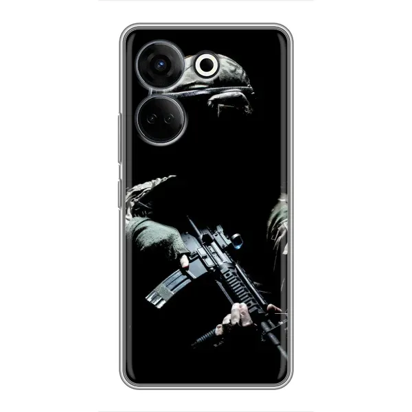 Чохол з малюнком «ЗСУ снайпер» для TECNO Camon 20 Pro Чохол з малюнком «ЗСУ снайпер» для TECNO Camon 20 Pro