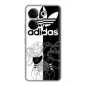 Чехол в стиле "Адидас" для Техно Камон 20 (Adidas шнурки)
