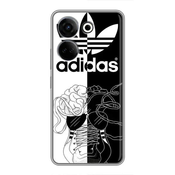 Чехол с рисунком «Adidas шнурки» для TECNO Camon 20 Чехол с рисунком «Adidas шнурки» для TECNO Camon 20